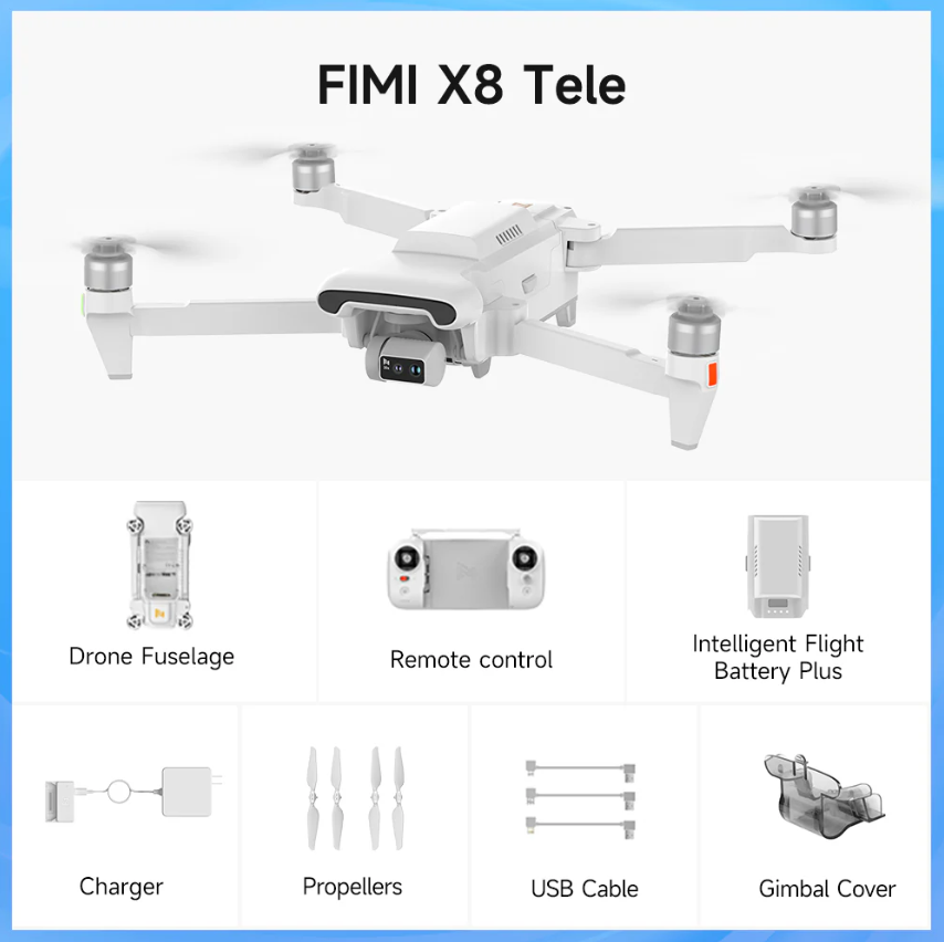 FIMI X8 Tele Camera Drone FIMI X8 Tele Camera Drone